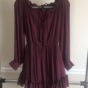 Burgundy long sleeve